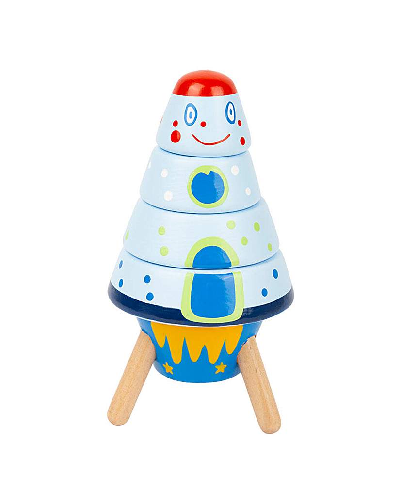 Image of Children's Stacking Space Rockets Set