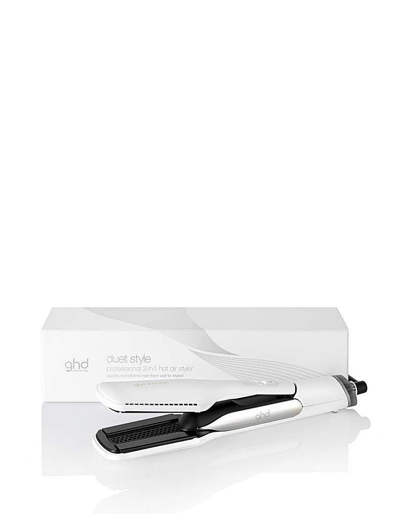 GHD Duet 2 in 1 Hot Air Styler White