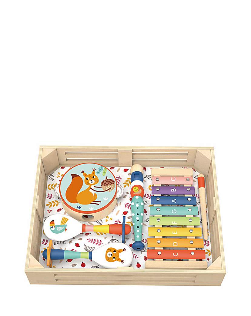 Tooky Toy Musical Instrument Set Forest