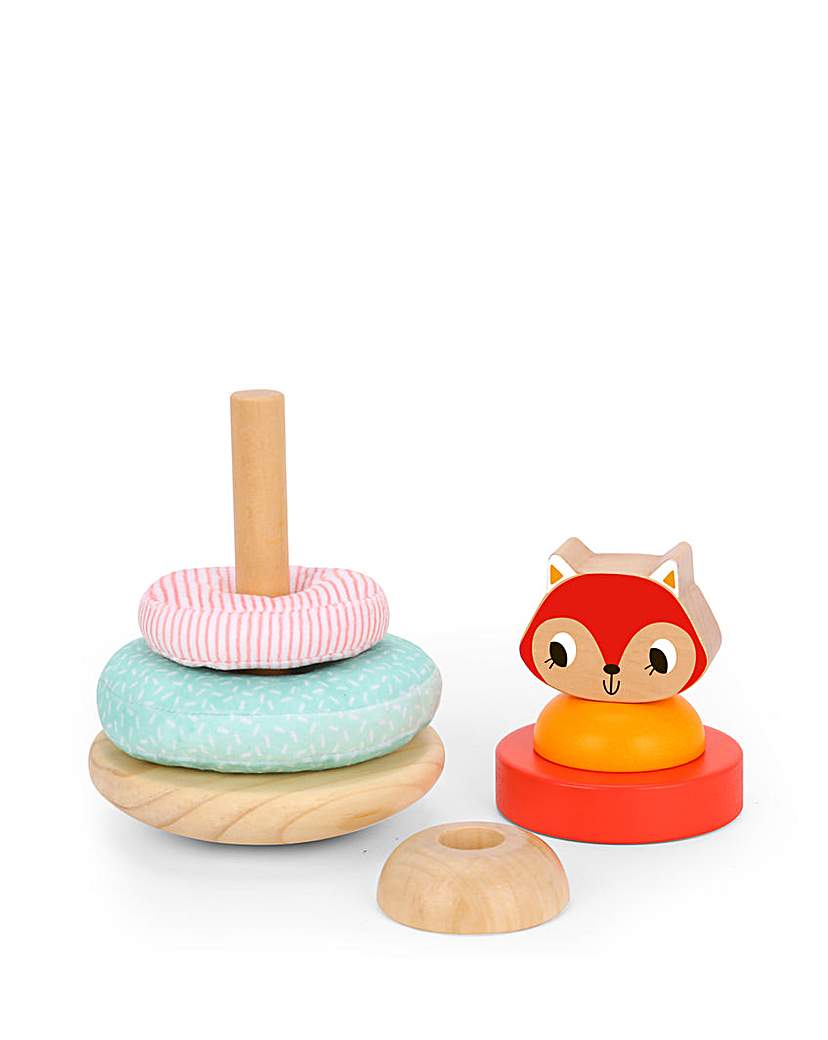 Tooky Toy Wooden Fox Tower