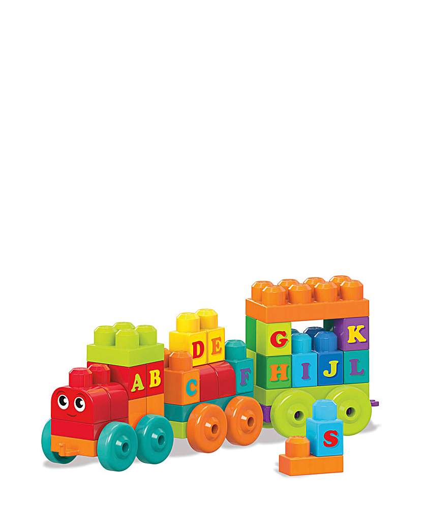 Mega Bloks ABC Learning Train