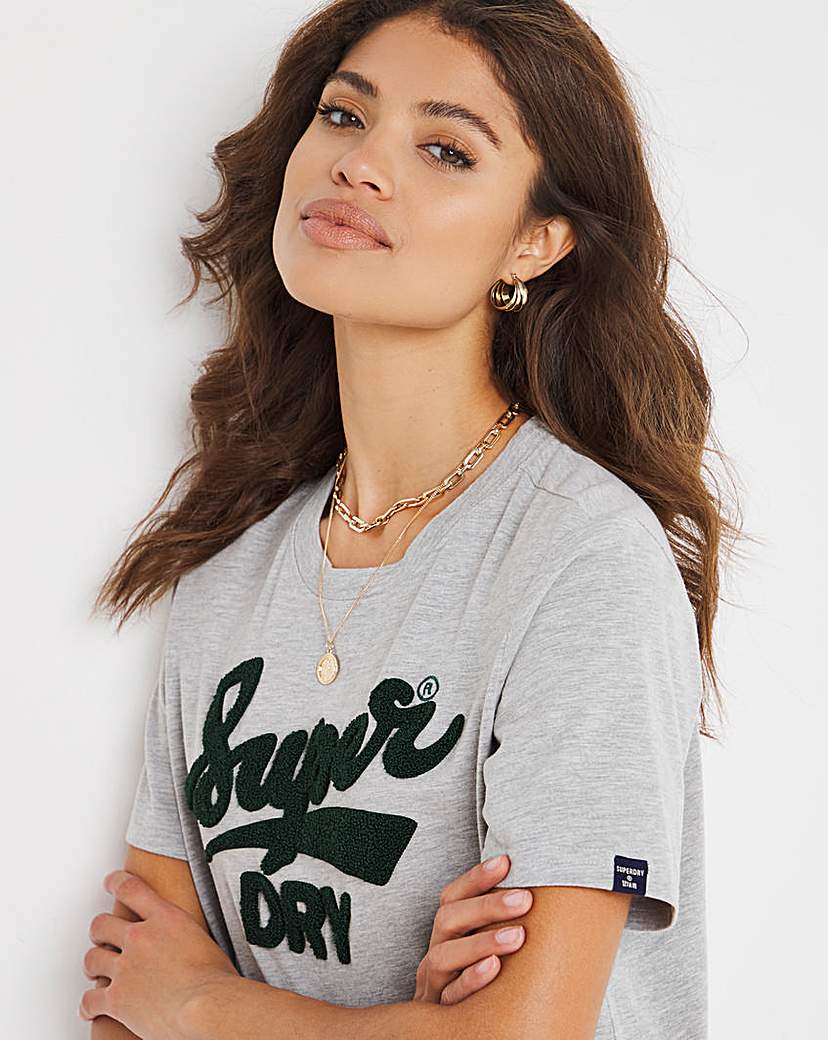 Superdry College Chenille Tee