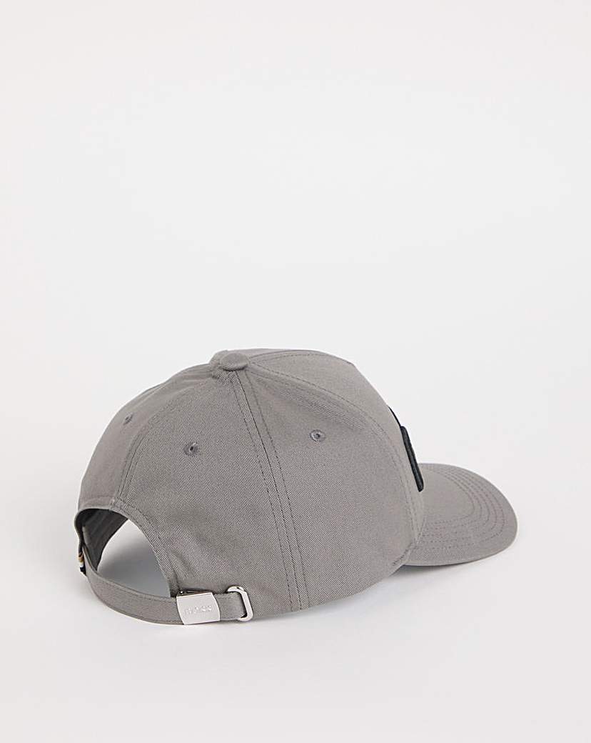 BOSS Grey Large Logo Cap