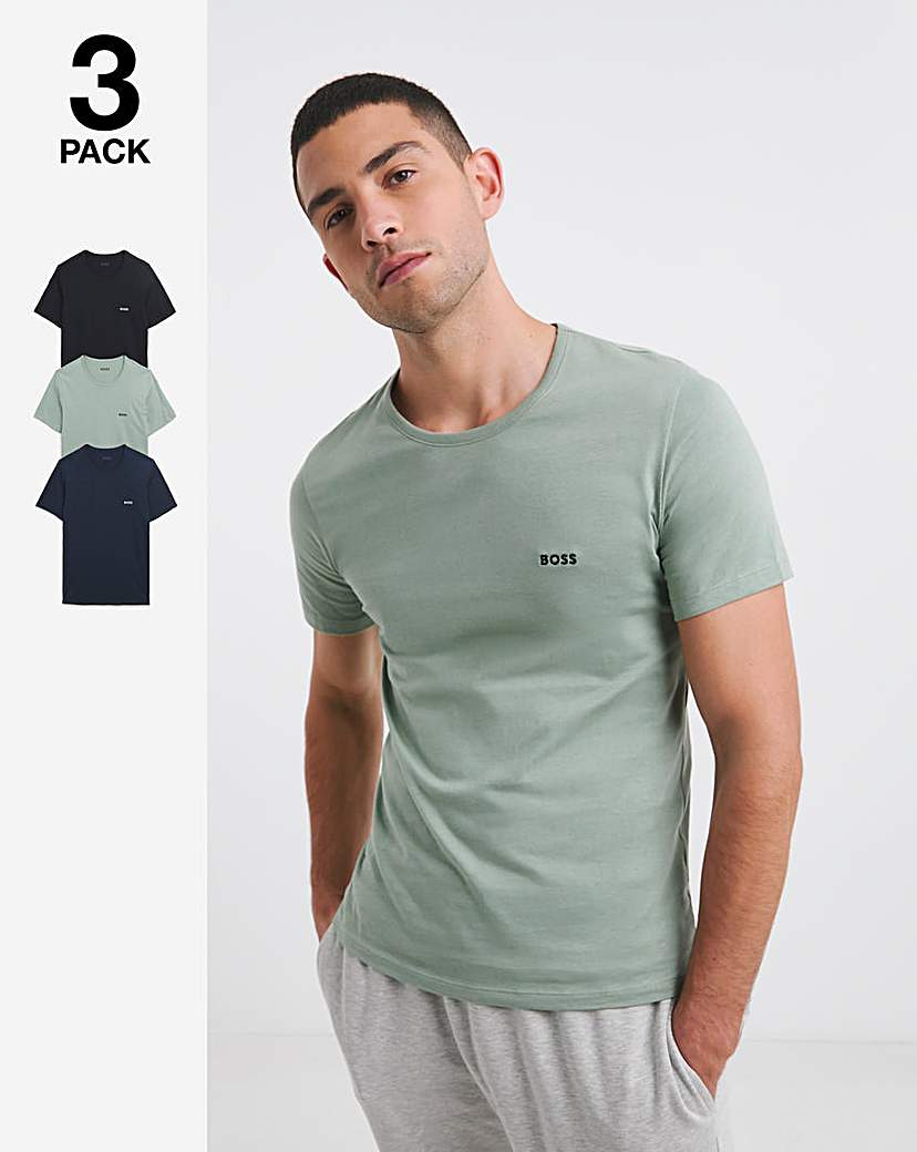 BOSS 3 Pack Logo Lounge T-Shirt