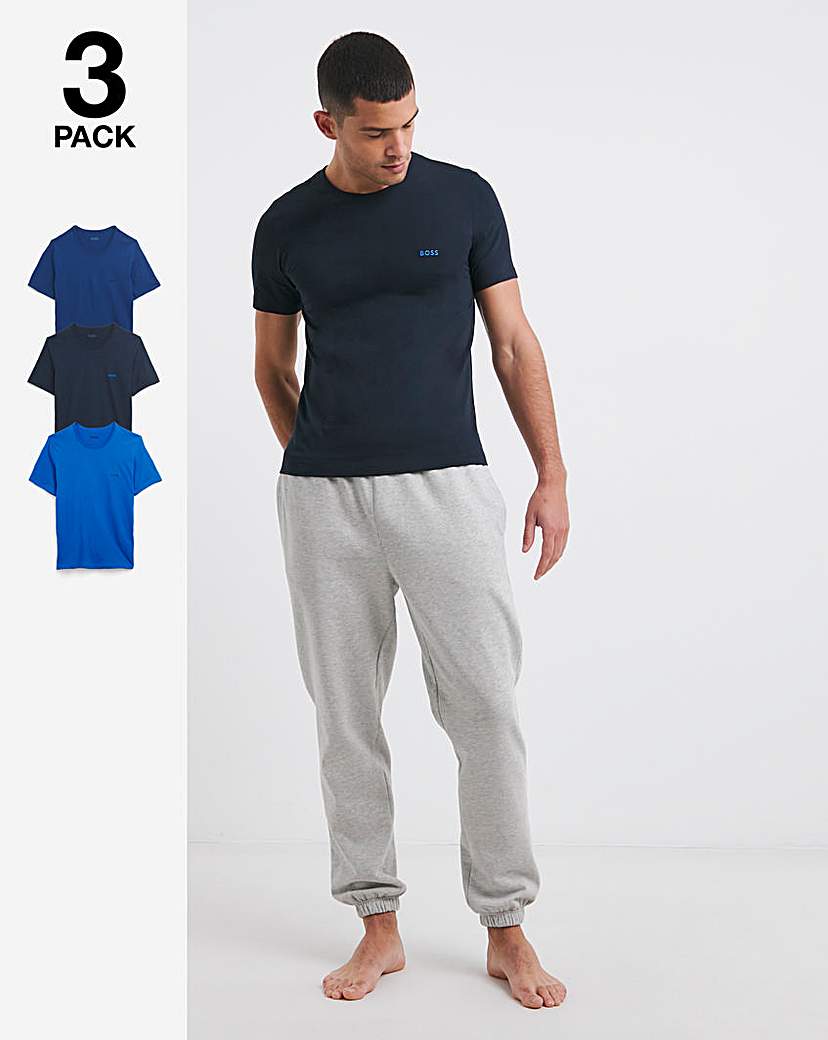 BOSS 3 Pack Logo Lounge T-Shirt