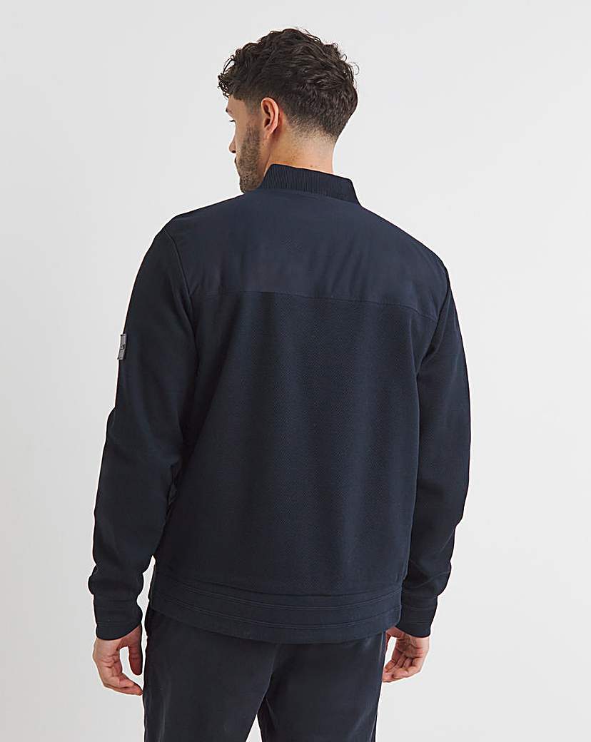 BOSS Dark Blue Hybrid Jacket