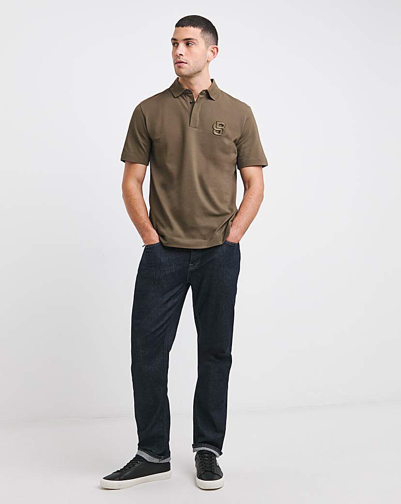 BOSS Short Sleeve BB Embroidered Polo