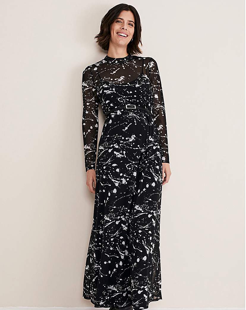 Phase Eight Elianna Splatter Dress