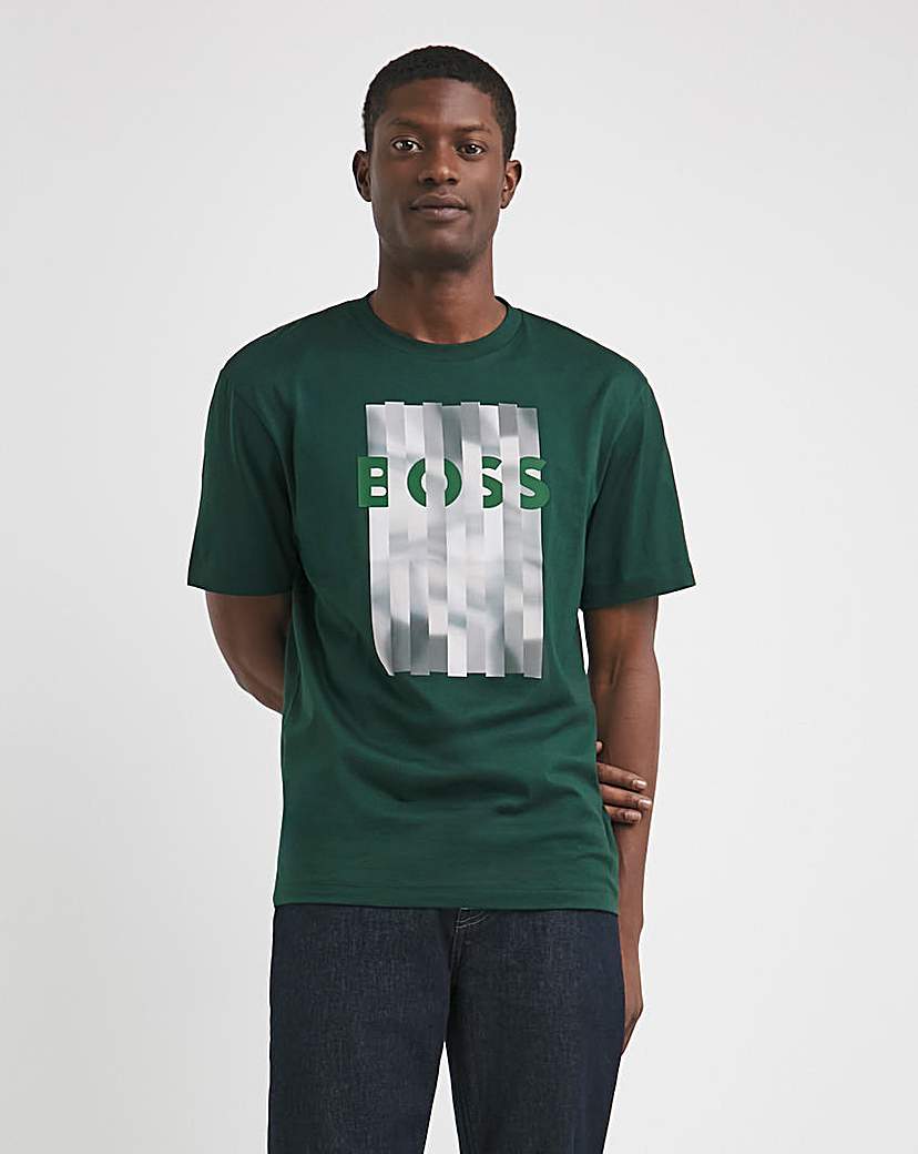 BOSS Green Graphic Logo T-Shirt
