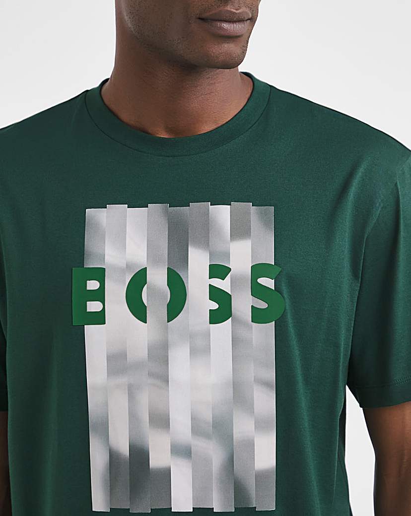 BOSS Green Graphic Logo T-Shirt