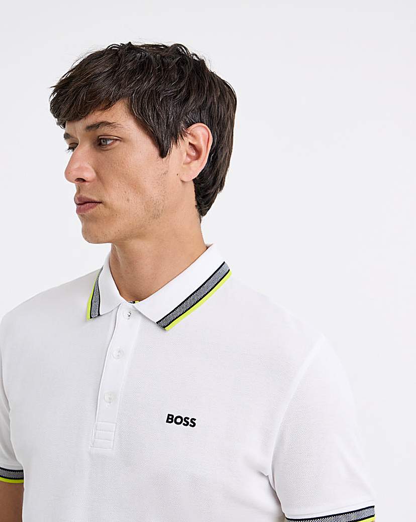 BOSS Paddy Polo - White
