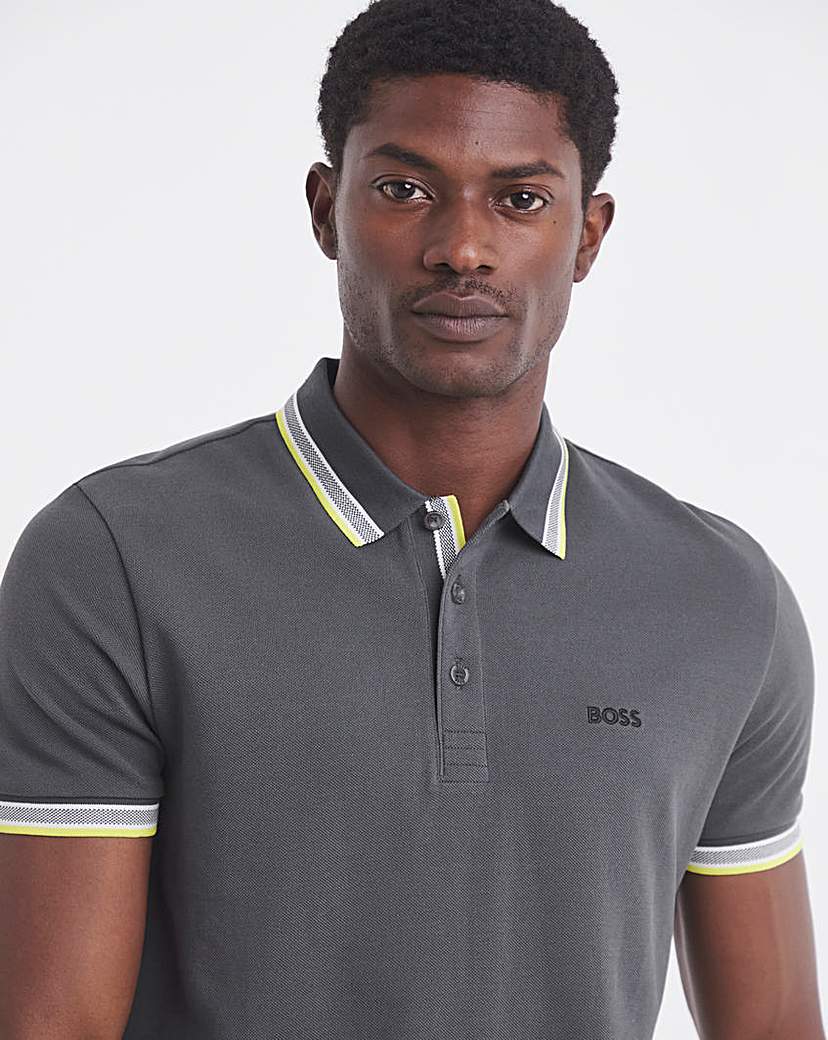 BOSS Paddy Polo - Dark Grey