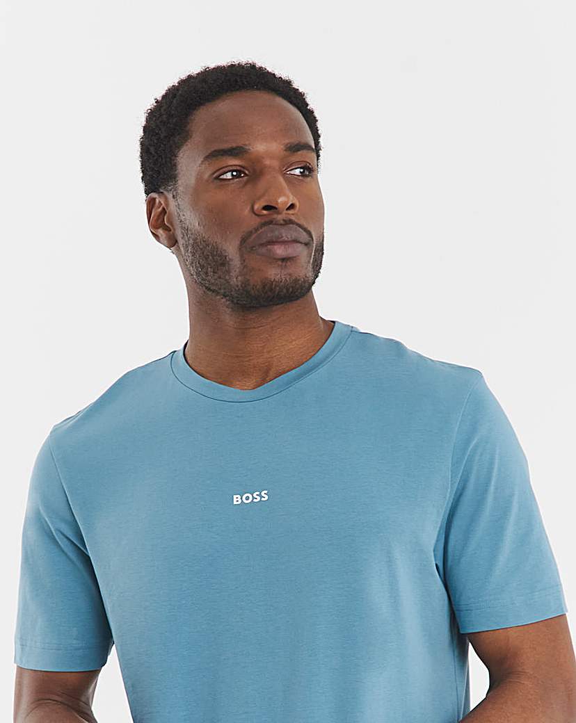 BOSS Short Sleeve Centre Logo T-Shirt