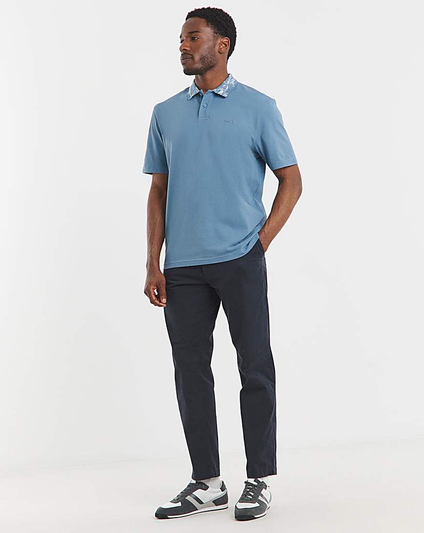 BOSS Printed Collar Polo