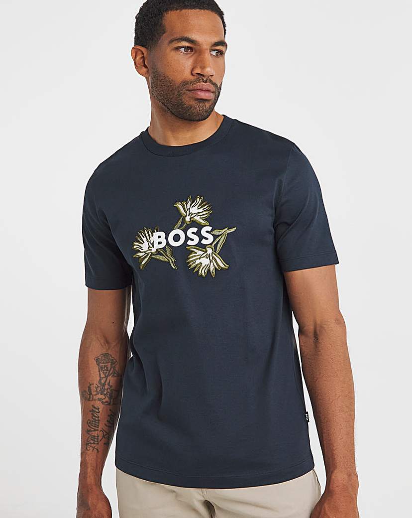 BOSS Floral Graphic T-Shirt