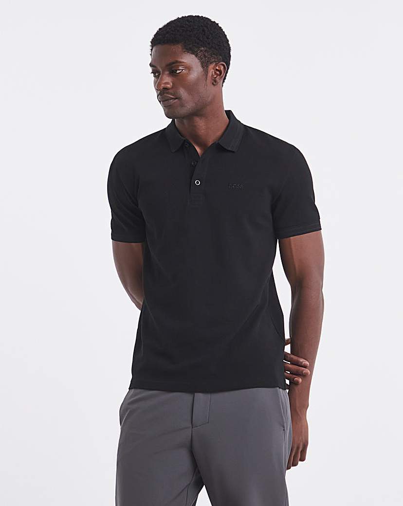 New In - BOSS Paddy Polo - Black