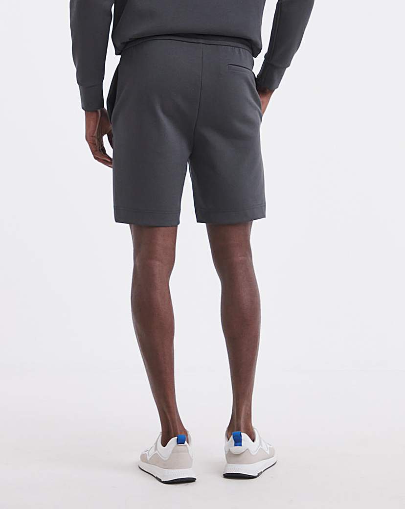 BOSS Logo Sweat Short - Dark Grey