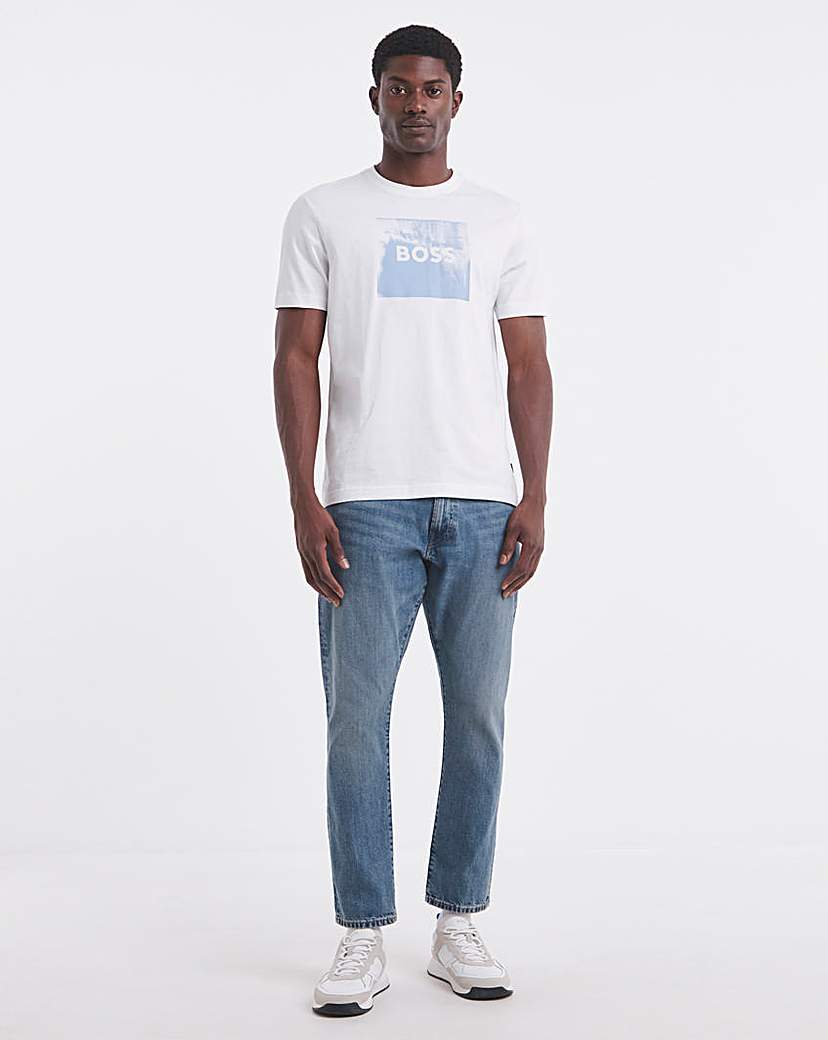 BOSS Graphic Logo T-Shirt - White