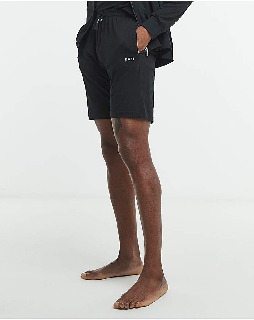 New In - BOSS Lounge Short - Black