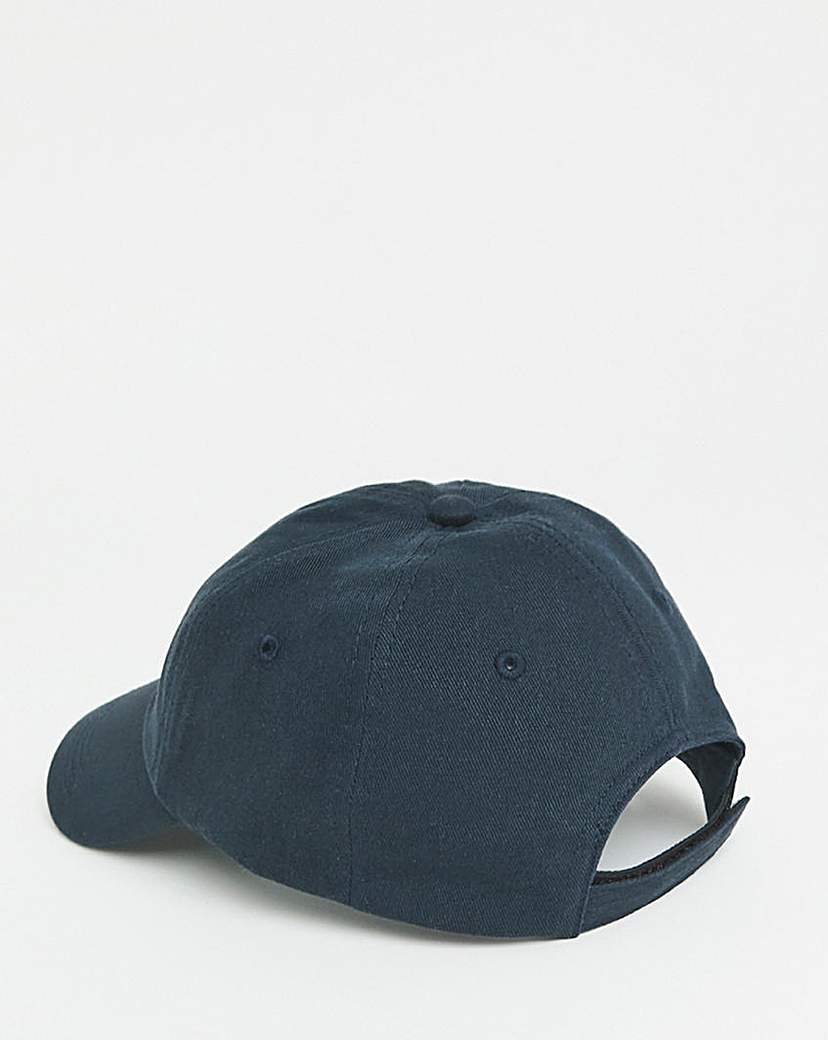 BOSS Classic Badge Cotton Cap - Navy