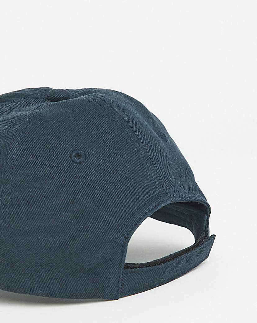 BOSS Classic Badge Cotton Cap - Navy