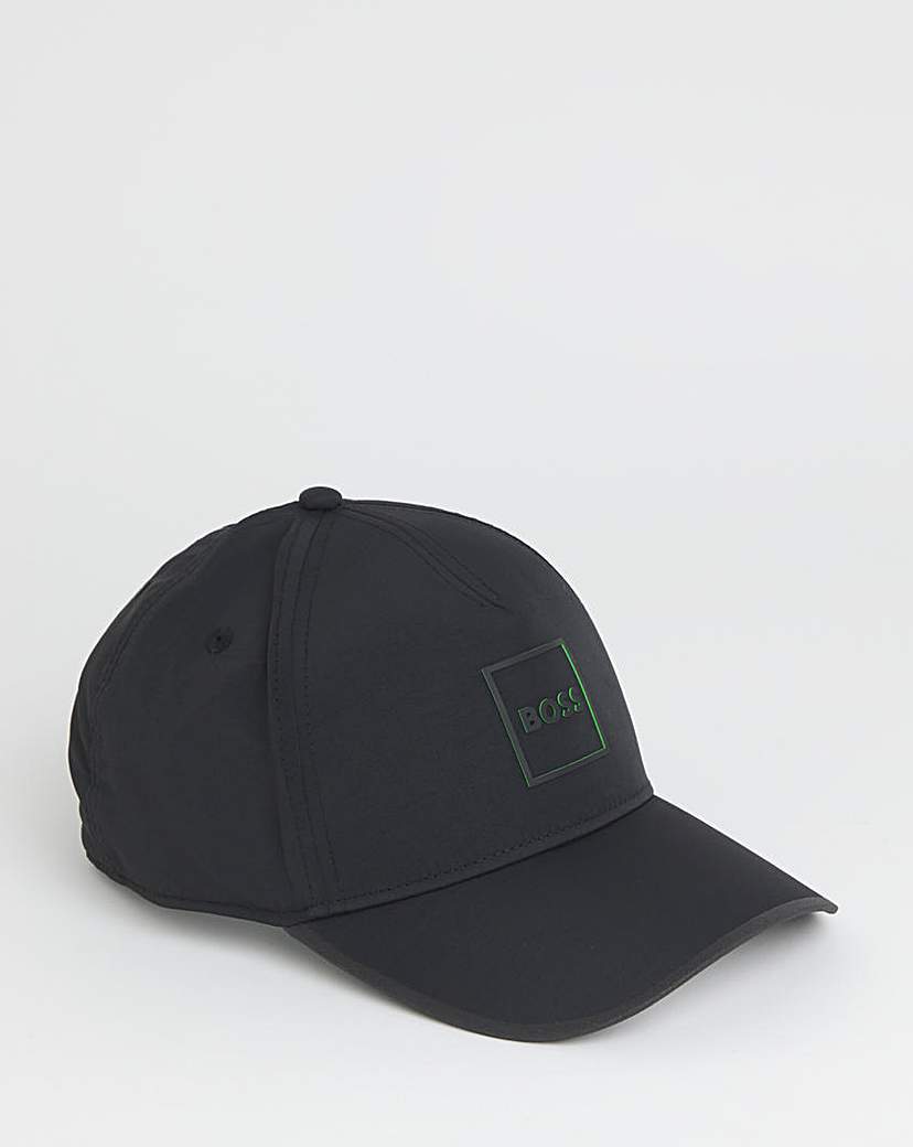 New In - BOSS Badge Logo Sport Cap - Black
