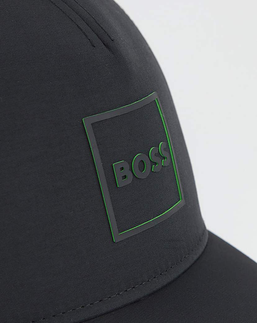 BOSS Badge Logo Sport Cap - Black