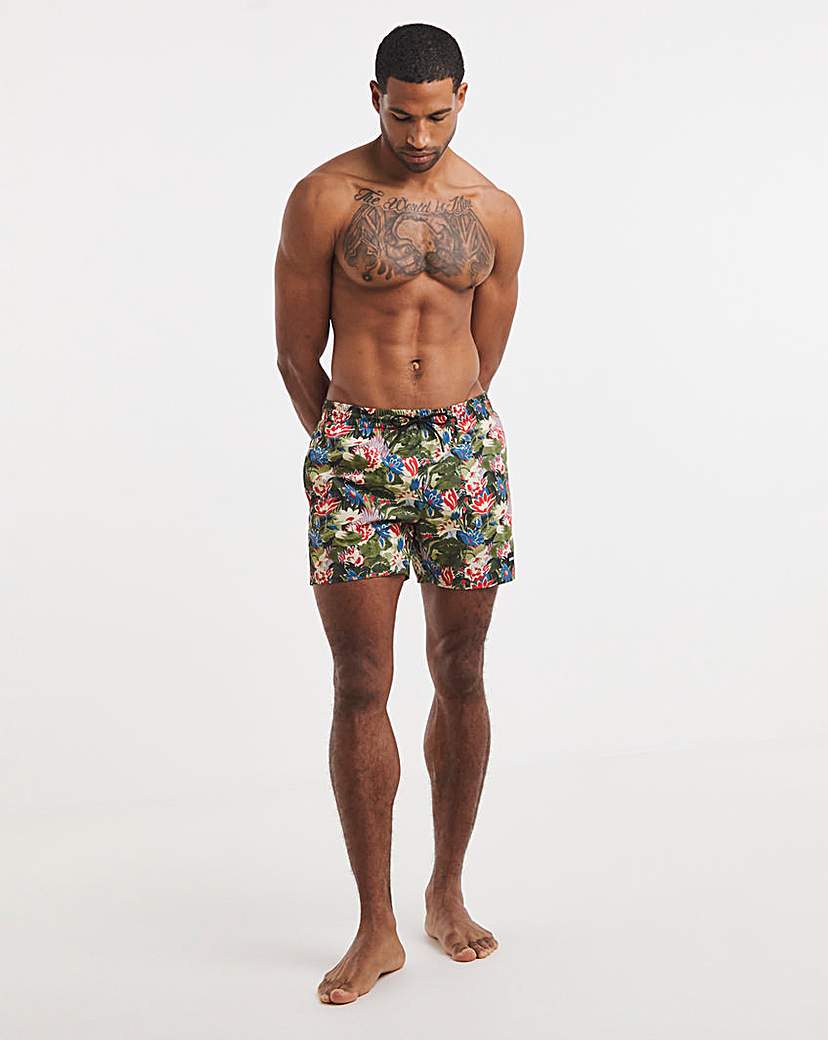 Boss Men's Swim Shorts - Green