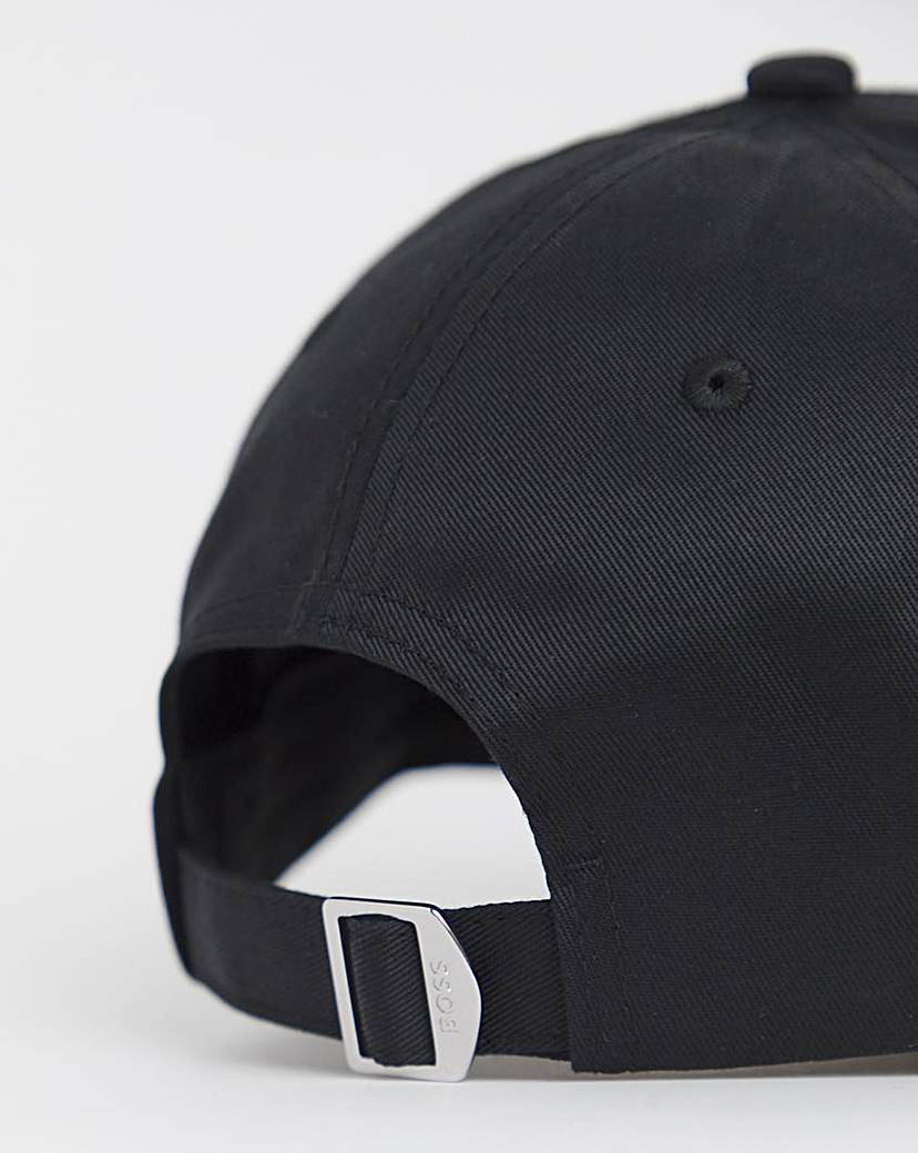 Boss Script Black Logo Cap