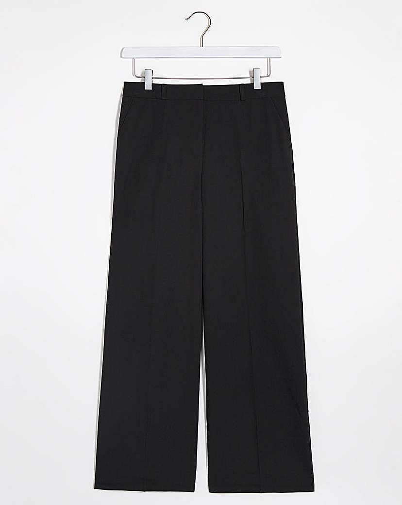 Tailored Wide Leg Trousers Long