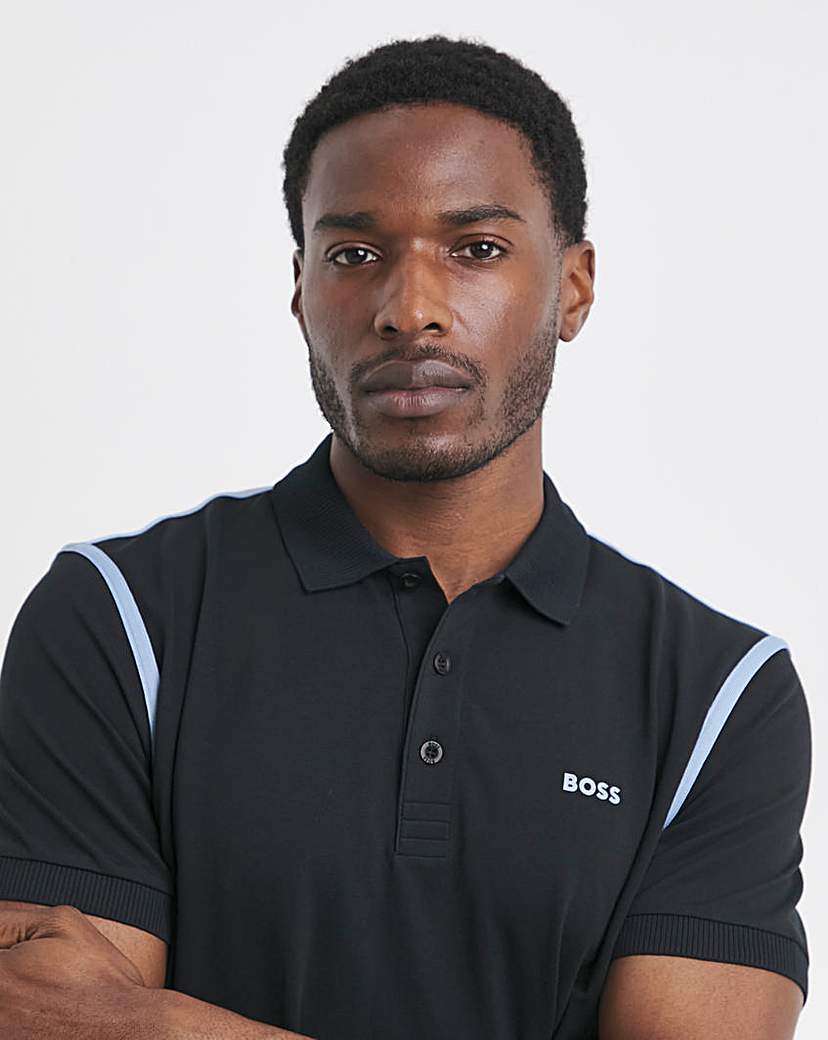BOSS Short Sleeve Tape Paddy Polo