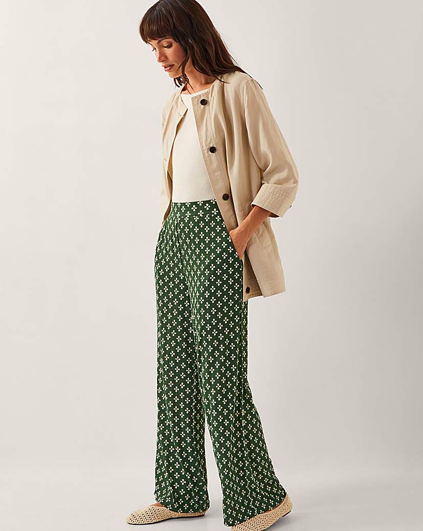 New In - Monsoon Daisey Wide Leg Trousers