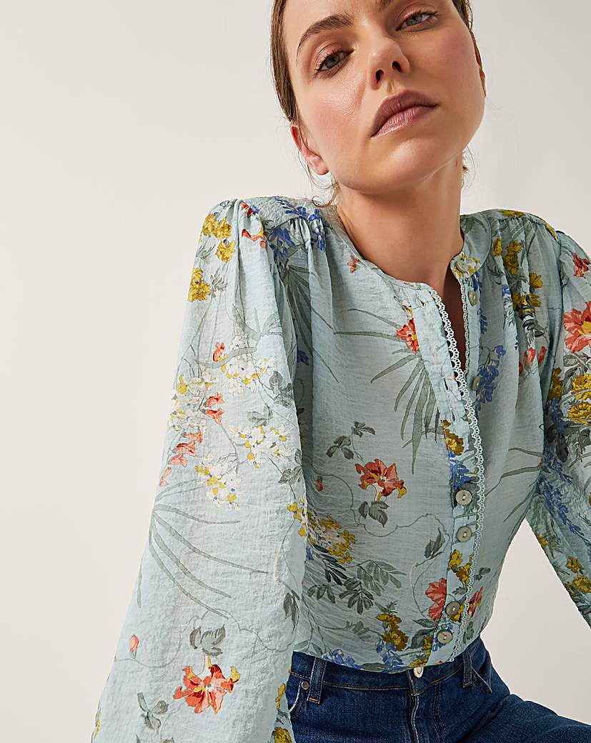 New In - Monsoon Jesse Floral Print Blouse