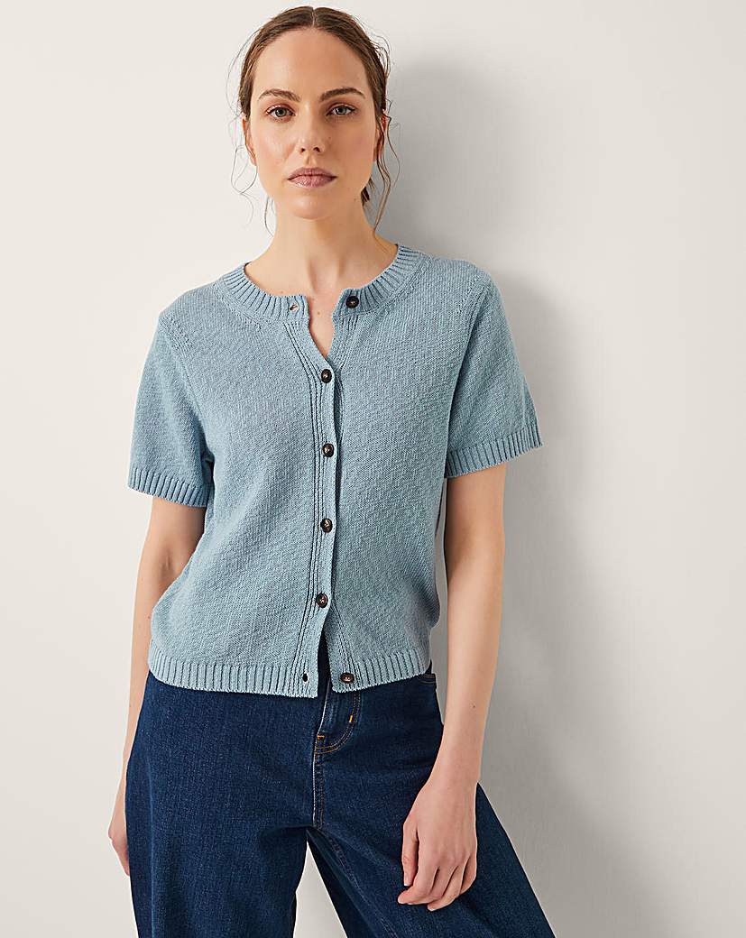 New In - Monsoon Celia Short Sleeve Cardigan