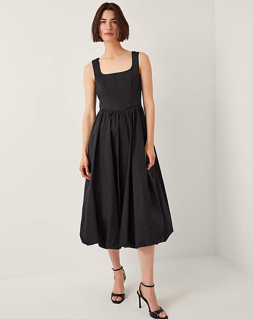Monsoon Prim Bubble Hem Midi Dress
