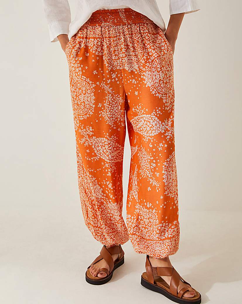 New In - Monsoon Madison Paisley Harem Trousers