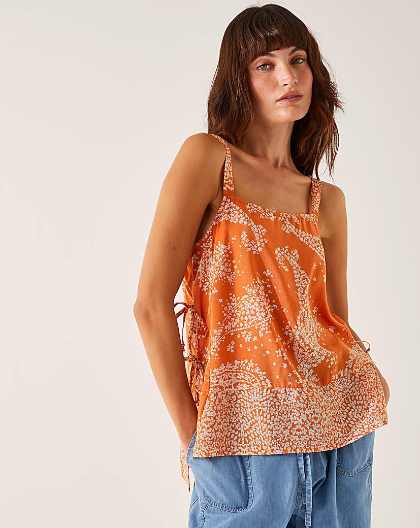 New In - Monsoon Madison Paisley Print Cami Top