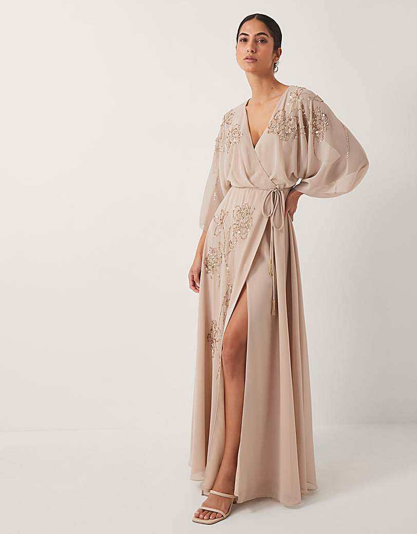 New In - Monsoon Skyla Floral Maxi Wrap Dress