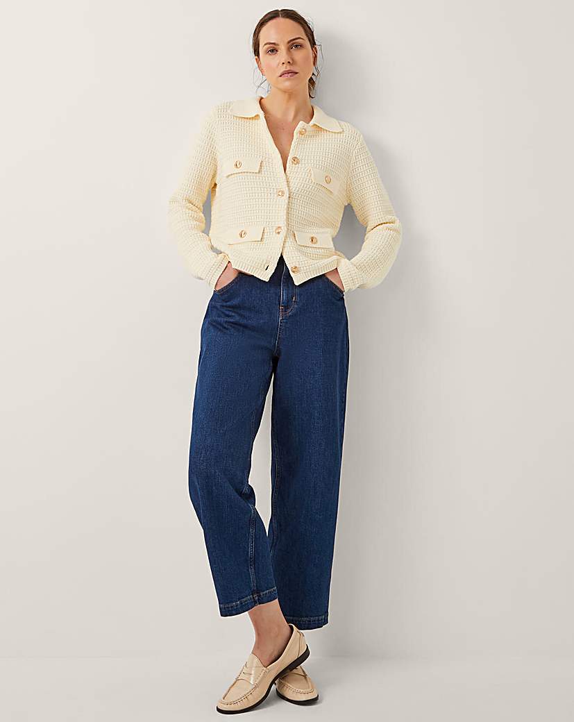 New In - Monsoon Coby Collar Cardigan