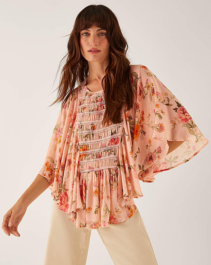 New In - Monsoon Cassia Floral Print Blouse