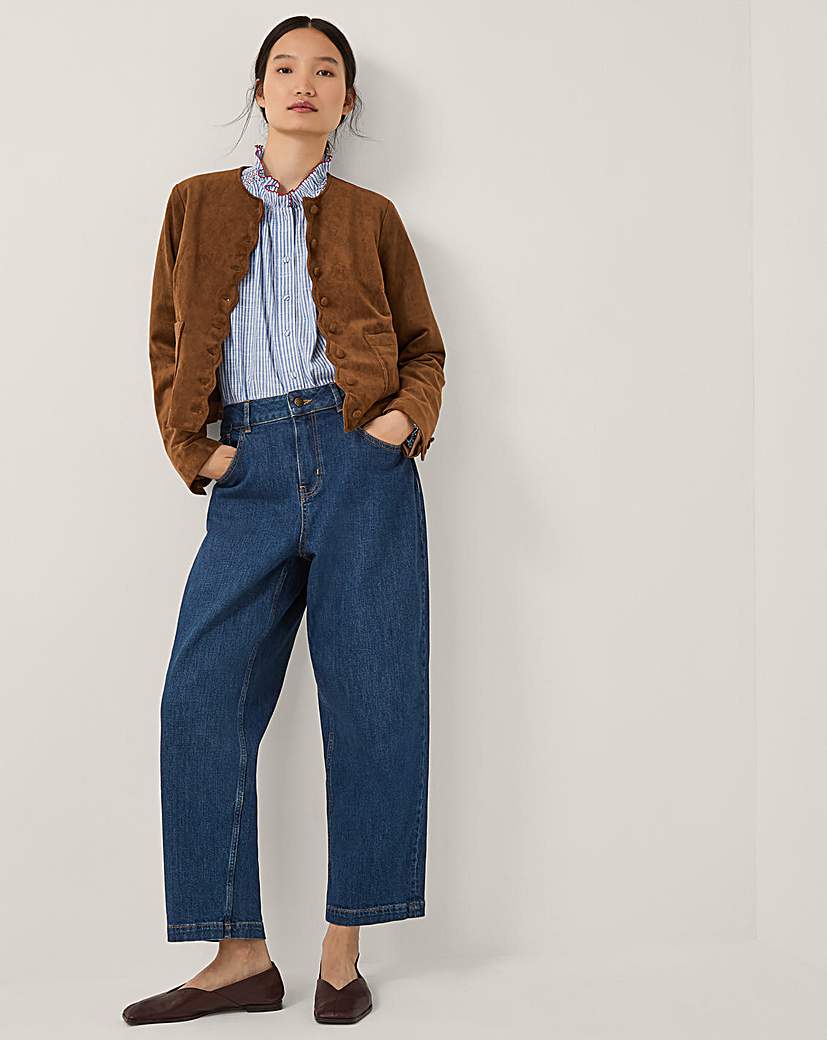 New In - Monsoon Isla Suedette Jacket