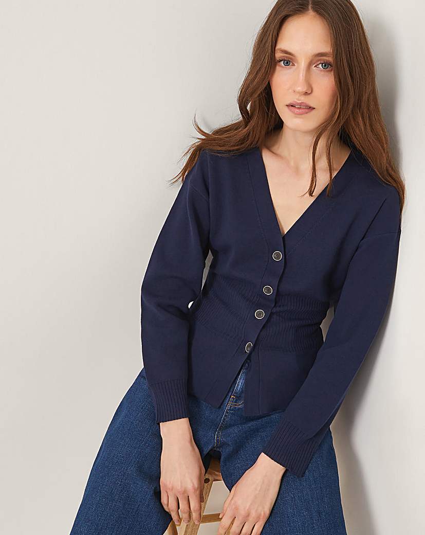 New In - Monsoon Suzy Fitted V-Neck Cardigan