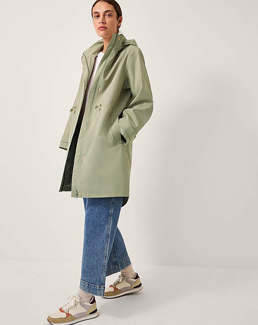 New In - Monsoon Ada Waterproof Raincoat