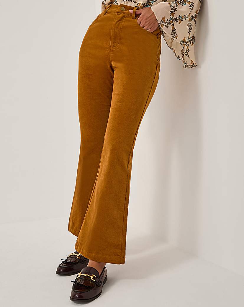 New In - Monsoon Cassidy Corduroy Flare Trousers