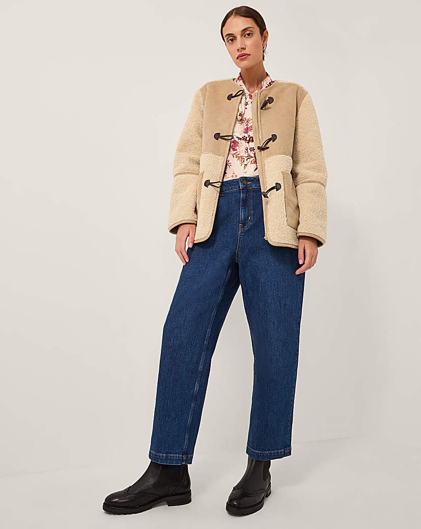 Monsoon Teri Borg Duffle Jacket