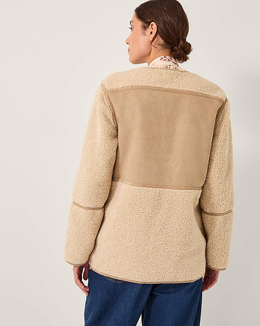 Monsoon Teri Borg Duffle Jacket