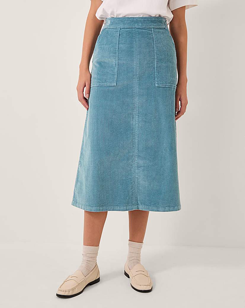 New In - Monsoon Malika Corduroy Midi Skirt