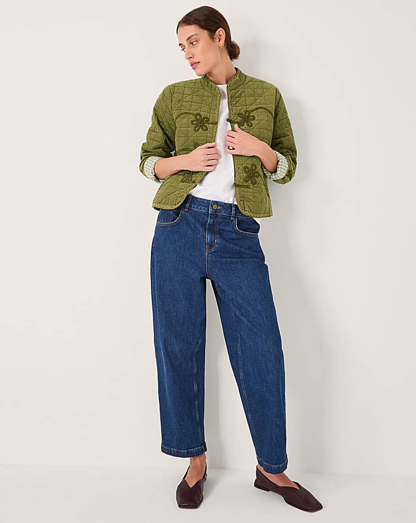 Monsoon Gaia Quilted Corduroy Jacket