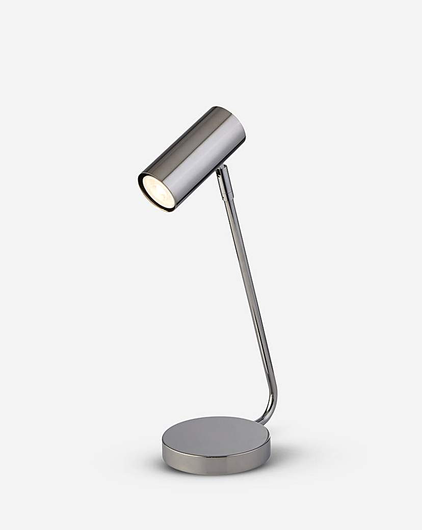 Chrome Arc Desk Lamp