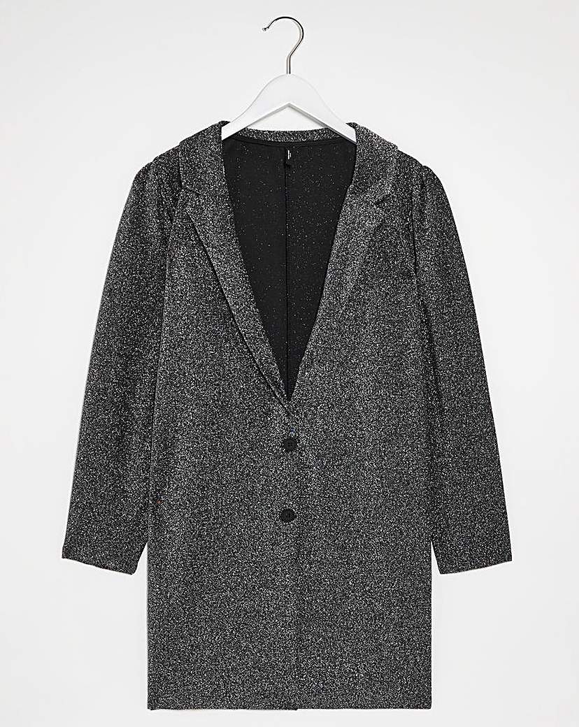 Vero Moda Metallic Longline Blazer